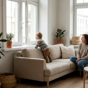 Alternative view of Vinduesspærre til vinduessikring